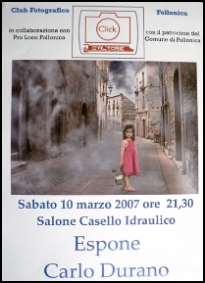 2007 - Personal exhibition in the city of Follonica